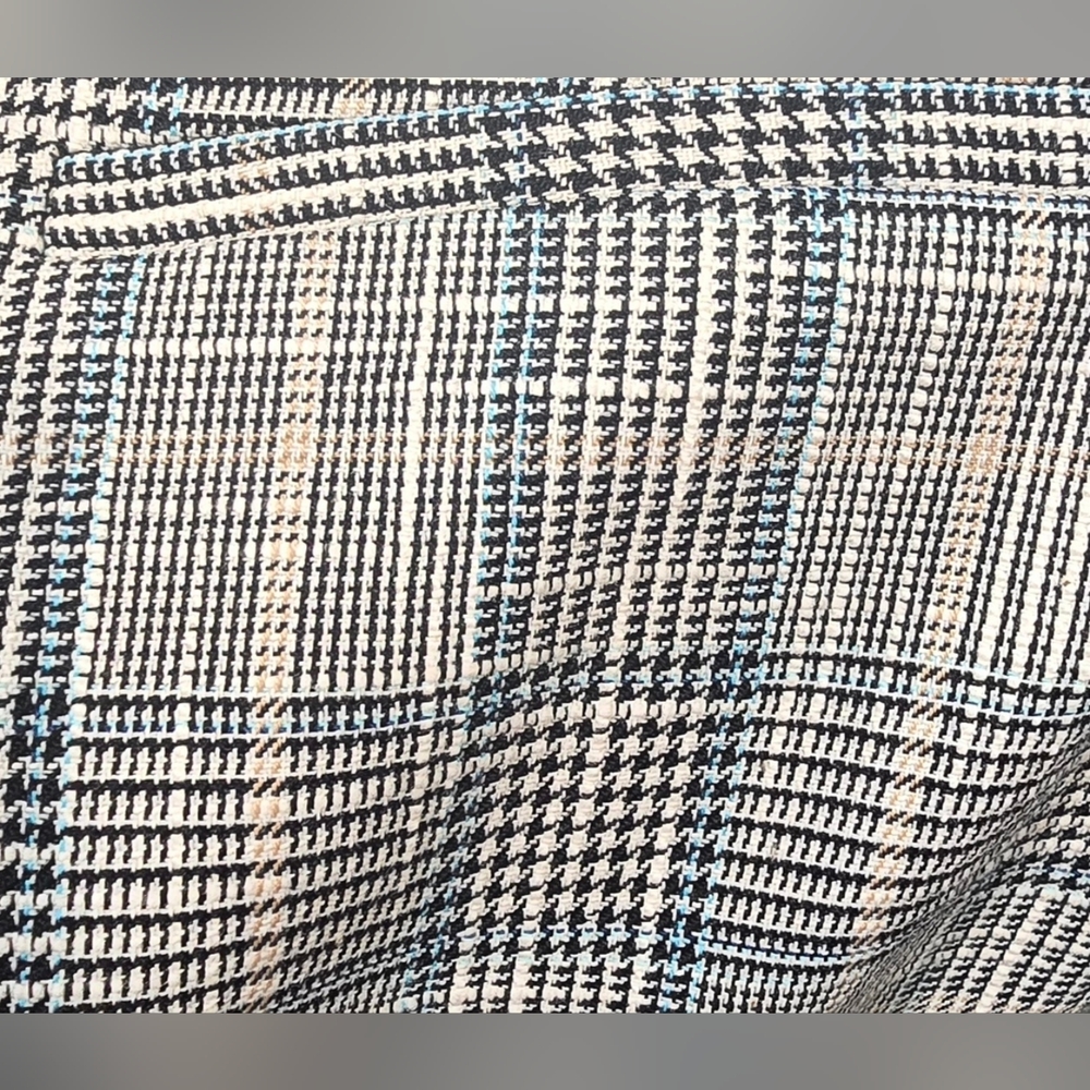 Veronica Beard High Waisted Baga Plaid Paperbag Shorts Size 4 - Picture 9 of 10
